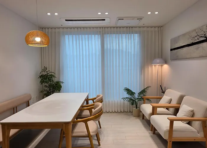 Hi J Yeonnam New Hongdae 3 Queen Beds Free Parking Apartamento *