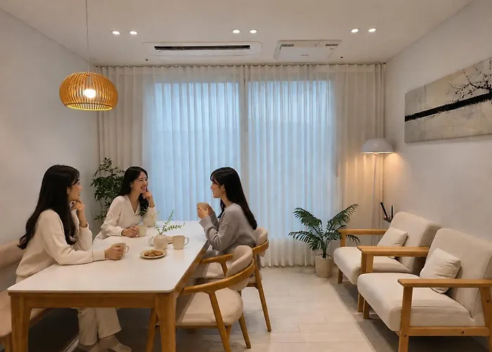 Hi J Yeonnam New Hongdae 3 Queen Beds Free Parking Apartamento